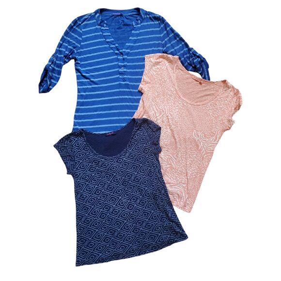 3x Fresh Produce Shirts Women Small/XS Bundle Set Lot Tops Blouses Multicolor - Picture 11 of 11